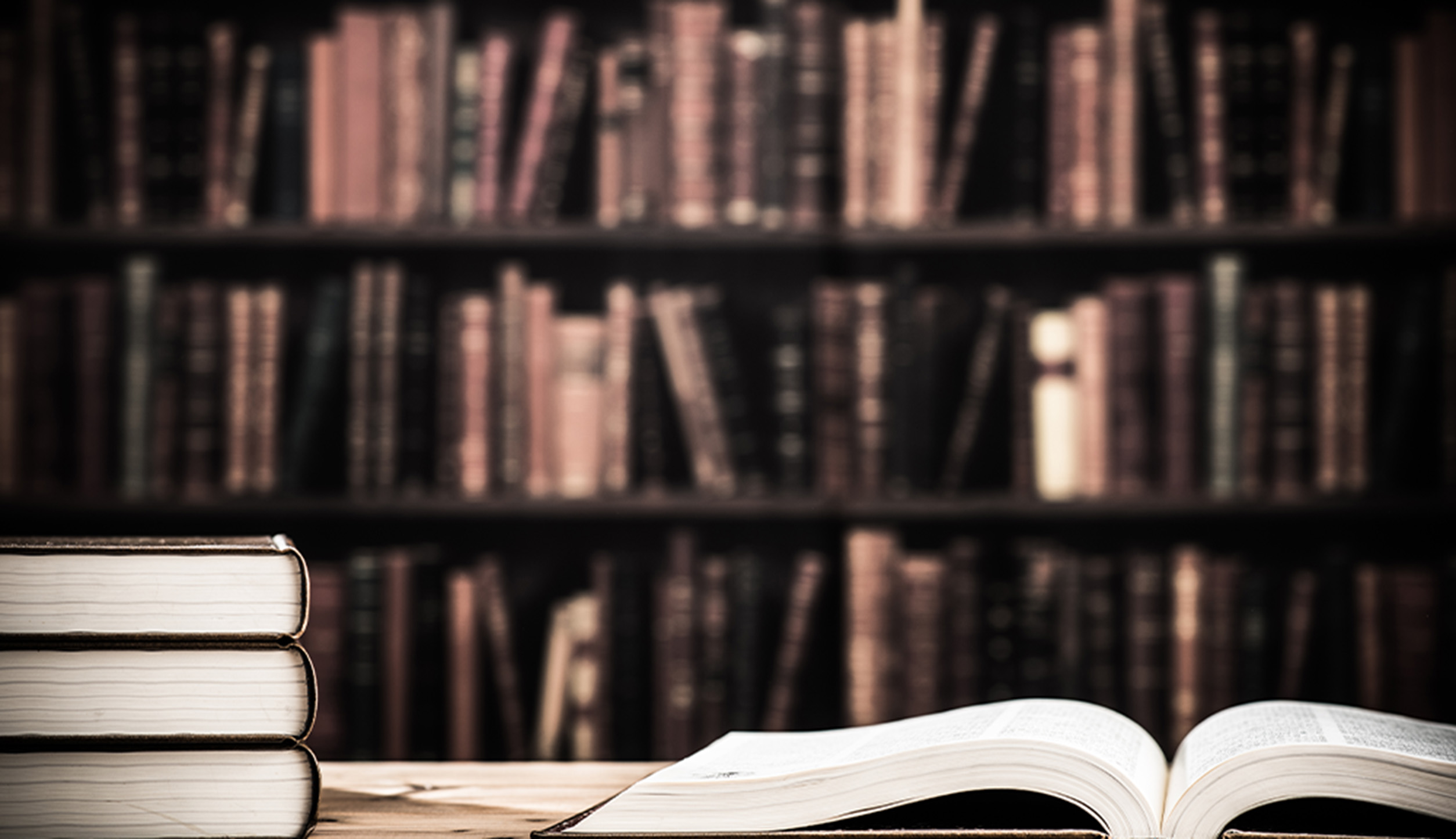 An inviting law book awaits.